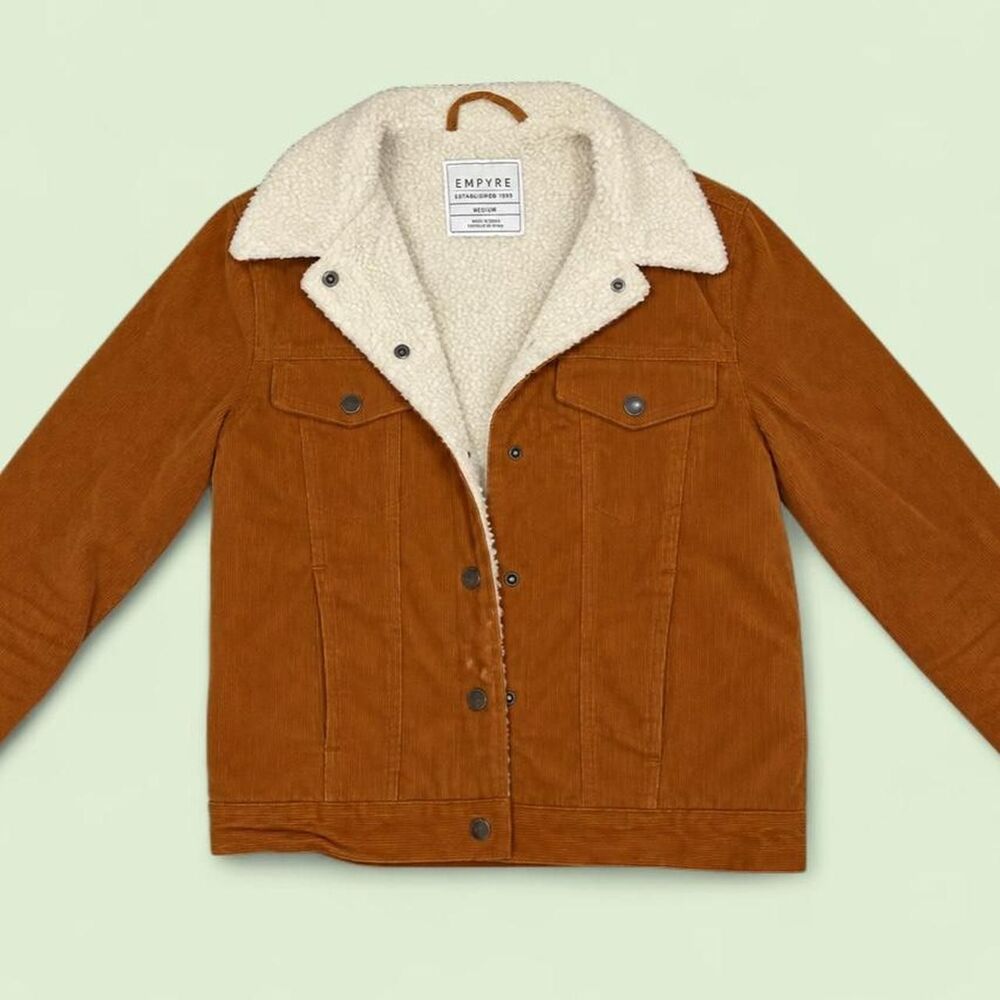 Empyre Women's Brown and Orange Jacket